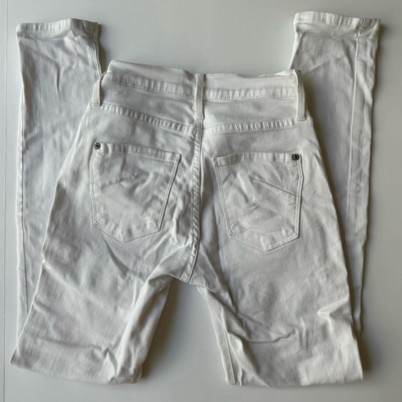 James Jeans White High Class Skinny Jeans 27 - Picture 3 of 5